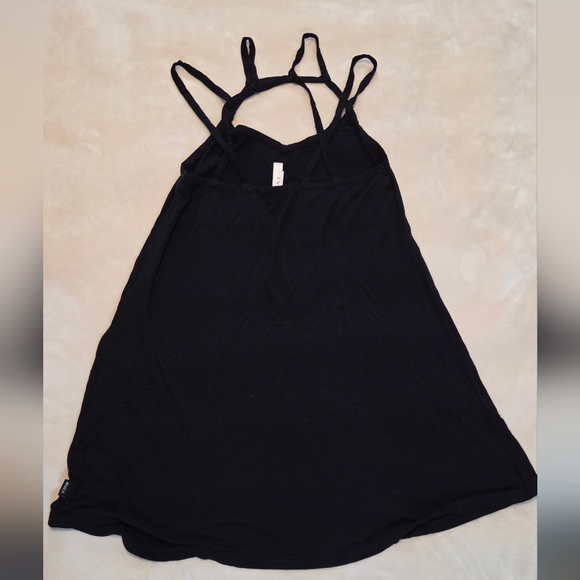 RVCA Black Strappy Harness Back Fit & Flare Mini Dress XS - Picture 7 of 8